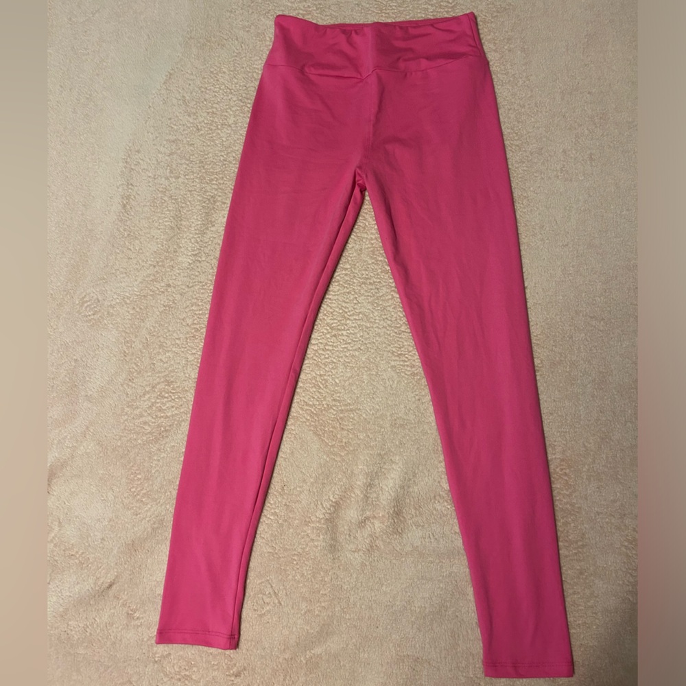 Hot pink leggings